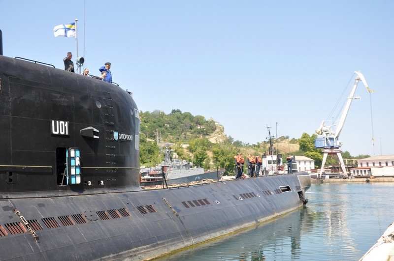 ‘Giải mật’ tàu ngầm duy nhất của Ukraine tại Crimea