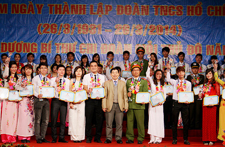 Tuyên dương 100 bí thư chi đoàn giỏi của Thủ đô
