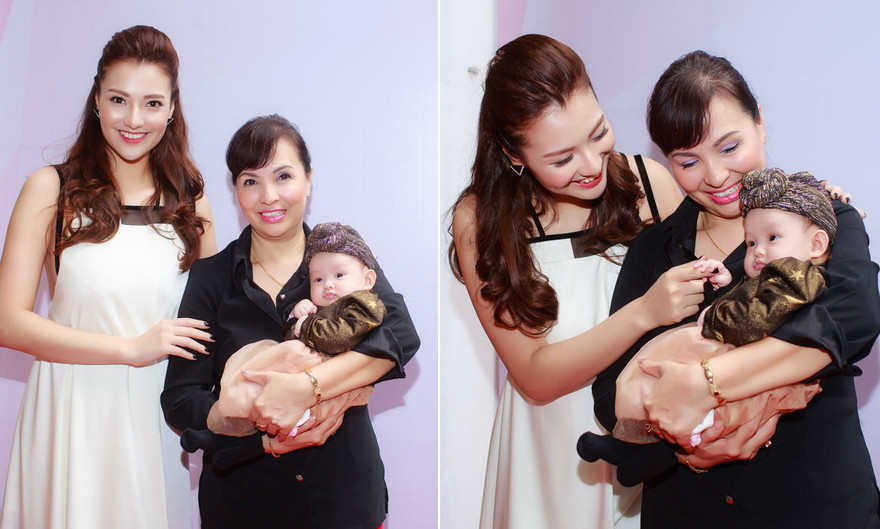 Hồng Quế giảm 10 kg, lần đầu đưa con gái đi event