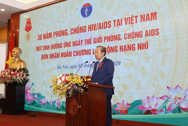 Phó Thủ tướng thường trực Trương Hòa Bình phát biểu tại lễ phát động.