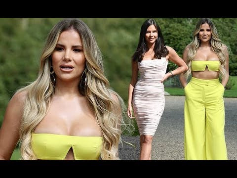 Dàn mỹ nhân truyền hình Anh mặc gợi cảm đi quay phim