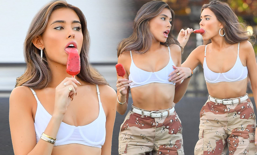 Madison Beer mặc nội y đi sự kiện, khoe vòng eo không ngấn mỡ