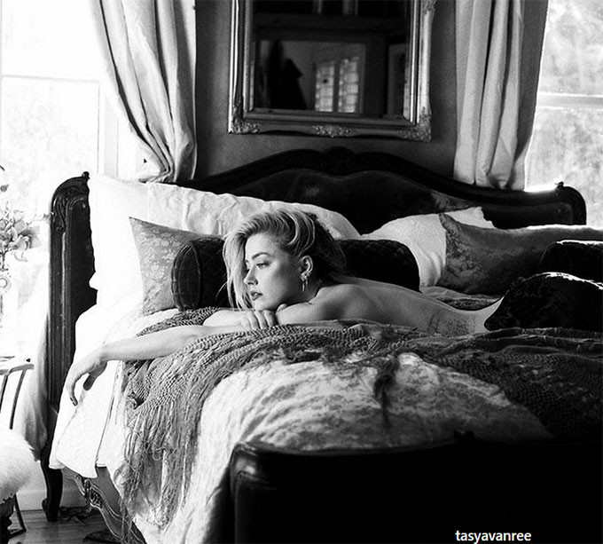  Amber Heard quyến rũ qua ống kính của người tình cũ.