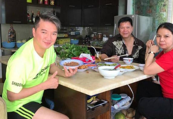 Hình ảnh về người cậu được Đàm Vĩnh Hưng chia sẻ trên trang cá nhân.