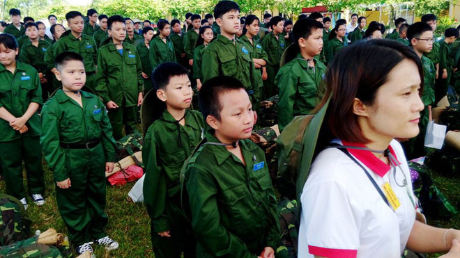 Tham gia “Học kỳ trong quân đội” giúp các chiến sĩ “nhí” bản lĩnh, tự tin, vững vàng hơn trong cuộc sống.