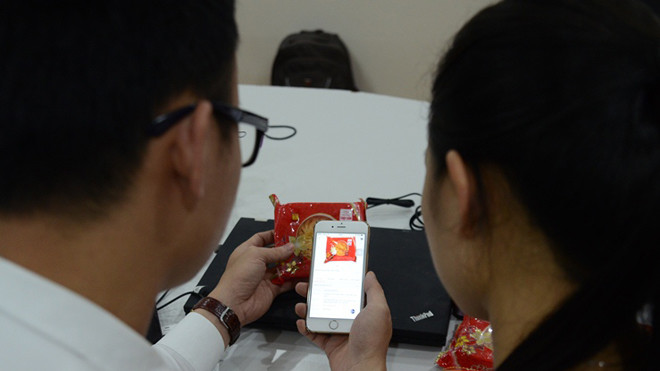 Có phần mềm di động xác định hàng thật, giả