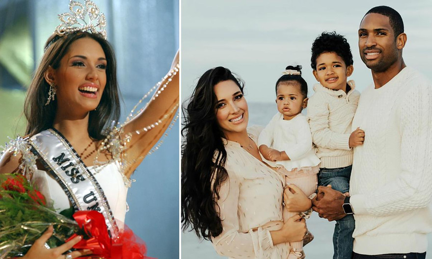 Chuyện tình đẹp của Hoa hậu Hoàn vũ cao nhất lịch sử với cầu thủ bóng rổ cao hơn 2 mét