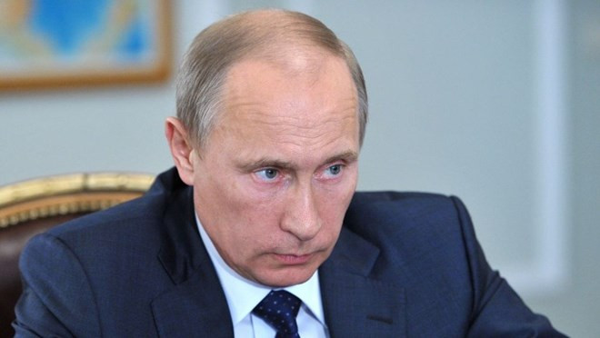 Tổng thống Nga Vladimir Putin. Ảnh: AP