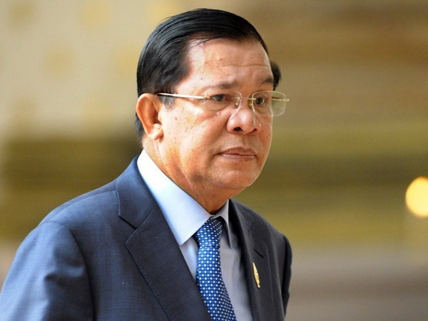 Thủ tướng Campuchia Hun Sen. (Nguồn: AFP)