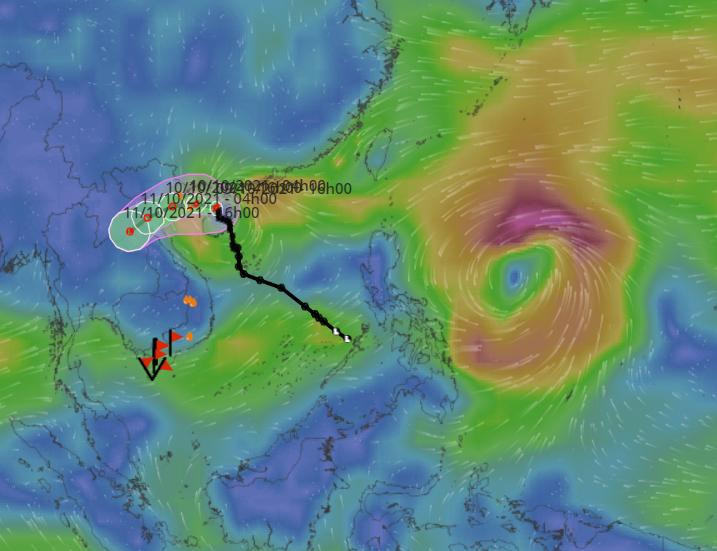 Bão số 7 chưa dứt, xuất hiện 'liên hoàn bão' số 8, 9 đang tiến vào biển Đông