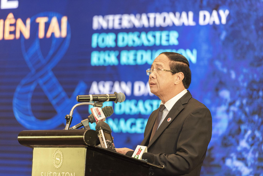 Phó Thủ tướng Lê Văn Thành phát biểu tại sự kiện