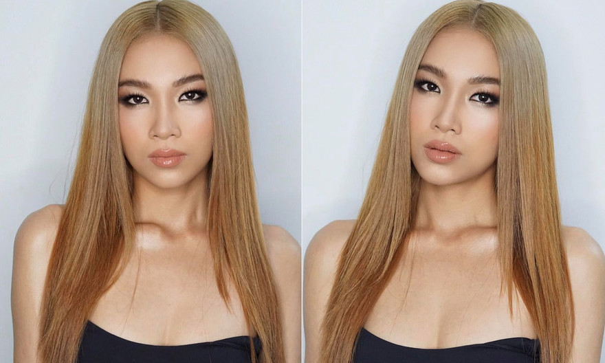 Cô em gái xinh đẹp của Hoàng Thuỳ. 