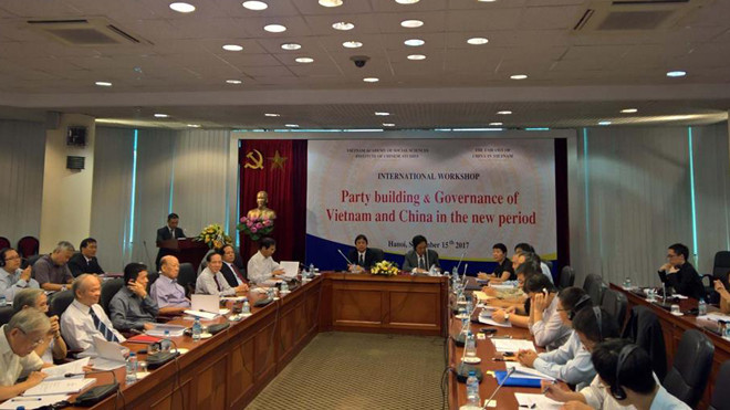 Khung cảnh cuộc hội thảo 