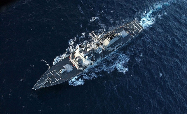 Tàu khu trục tên lửa USS Donald Cook. Ảnh: Unian 