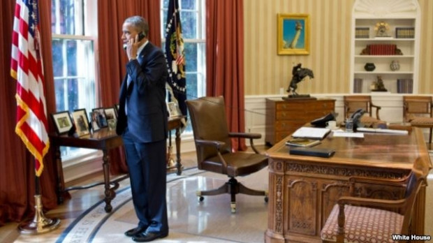 Tổng thống Mỹ bày tỏ quan ngại “sự can thiệp của Nga ở phía Đông của Ukraine”