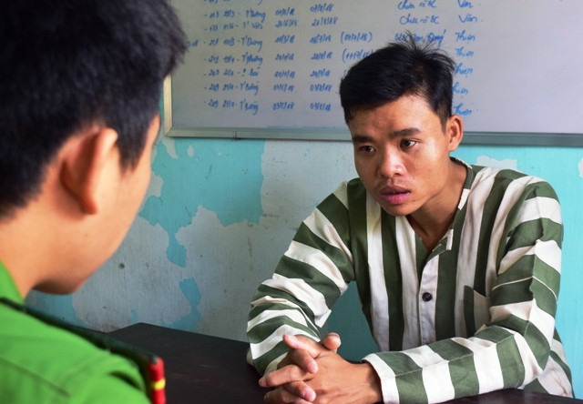 "Siêu trộm" Trần Duy Tùng tại cơ quan công an