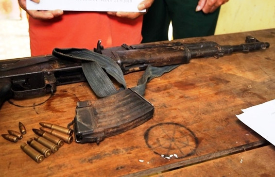 Tang vật vụ án (ảnh BĐBP)