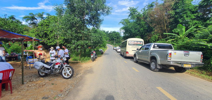Lực lượng chức năng tỉnh TT-Huế tăng cường kiểm soát người từ ngoài địa phương đến địa bàn tỉnh này.