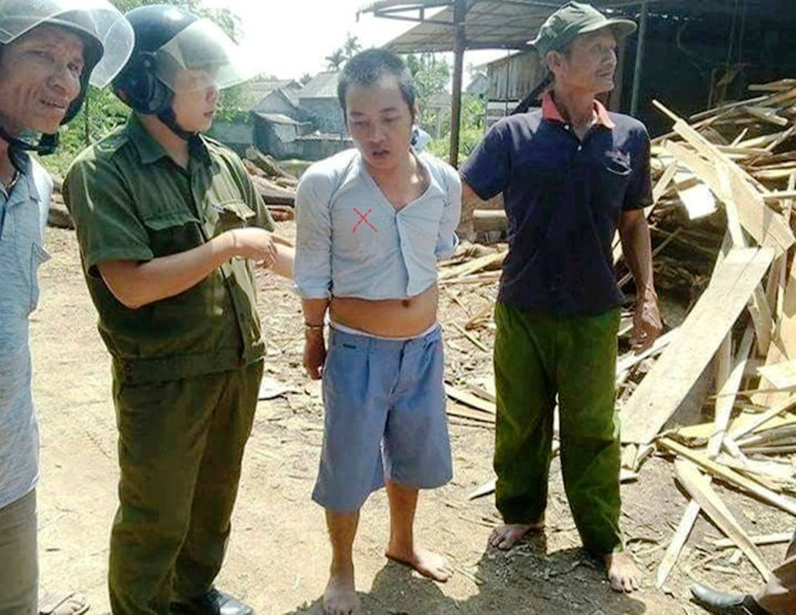 Nghĩa vừa ra tù 5 ngày thì lại "xộ khám" vì đi trộm. Ảnh: Phong Anh