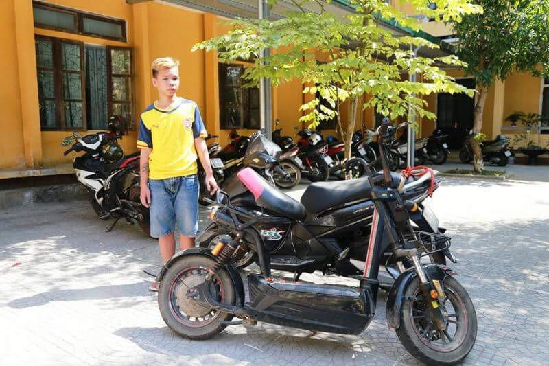 "Siêu trộm" Hoàng Lê Tuấn Kiệt và tang vật của các vụ trộm do đối tương này gây ra