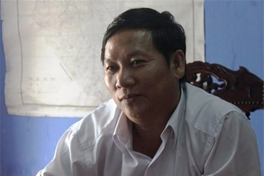 Ông Hồ Hữu Phúc thời kỳ đương chức Chủ tịch UBND xã Lộc Tiến, huyện Phú Lộc, tỉnh TT-Huế