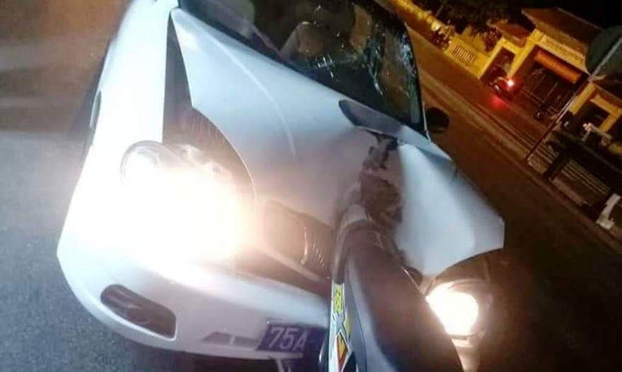 Hiện trường vụ tai nạn chết người (Ảnh nguồn FB)