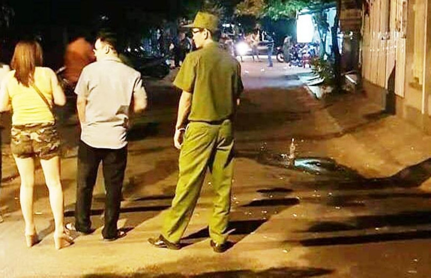 Khu vực xảy ra vụ án mạng (ảnh FB)