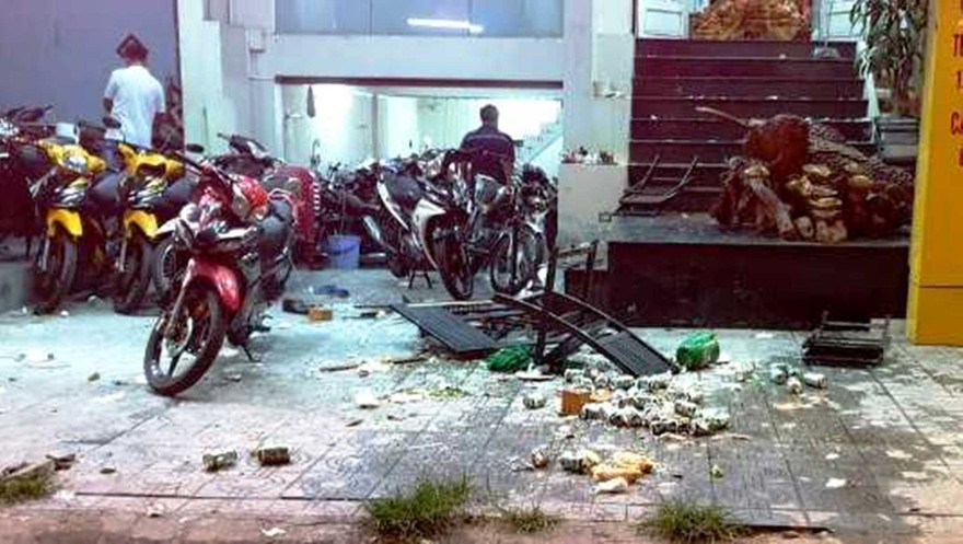 Hiện trường vụ việc