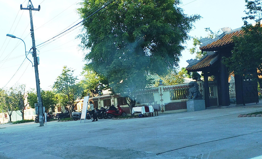 Một phần các chướng ngại vật đã được dời đi