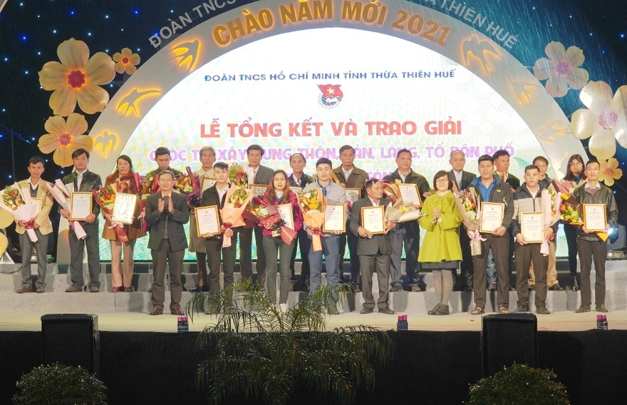 20 tập thể xuất sắc trong triển khai cuộc thi “Xây dựng thôn, bản, làng, tổ dân phố xanh - sạch - sáng năm 2020” tỉnh TT-Huế.