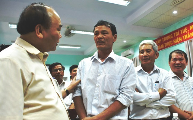 Thủ tướng quan tâm động viên cán bộ, người dân vùng ảnh hưởng sự cố môi trường biển tỉnh TT-Huế