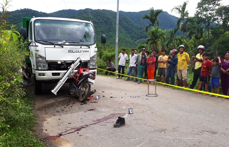 Hiện trường tai nạn