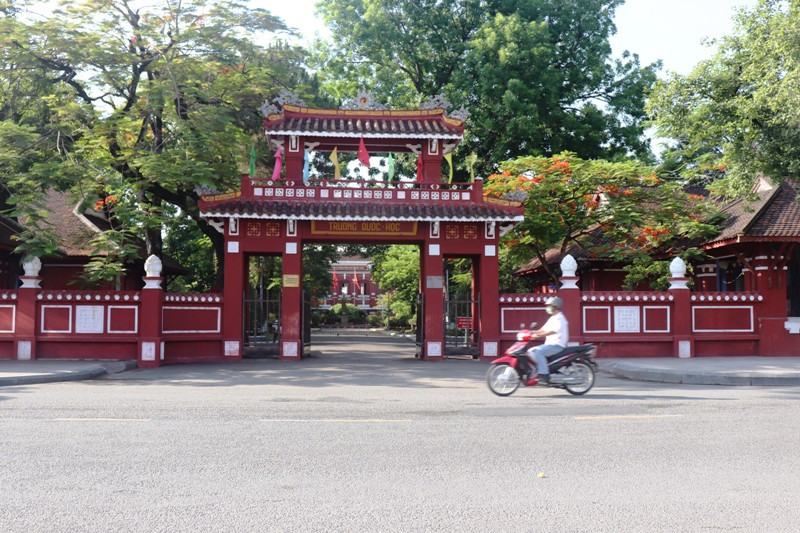 Trường Quốc học Huế - một trong 27 công trình kiến trúc Pháp tiêu biểu tại Huế nằm trong danh sách do UBND tỉnh TT-Huế công bố