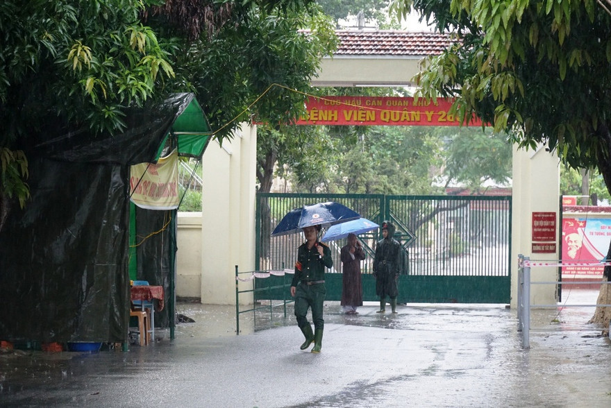 Bệnh viện Quân y 268 - nơi sẽ diễn ra lễ viếng, lễ truy điệu 13 liệt sĩ hy sinh khi cứu hộ cứu nạn thủy điện Rào Trăng 3.