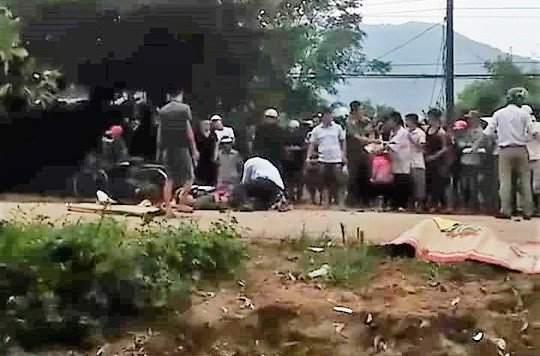 Hiện trường vụ TNGT nghiêm trọng làm 4 người thương vong