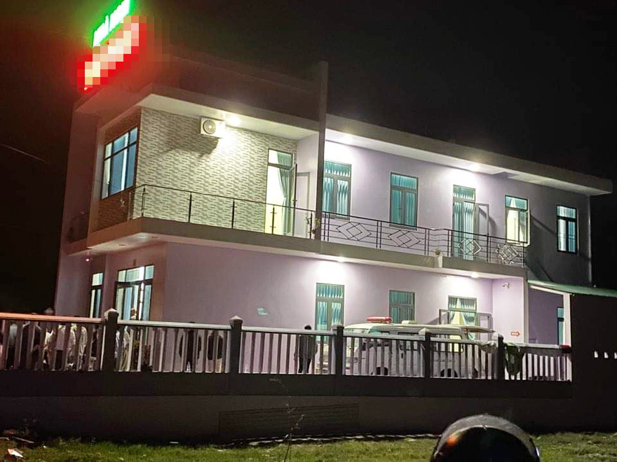 Nhà nghỉ T.T - nơi phát hiện ông T. tử vong