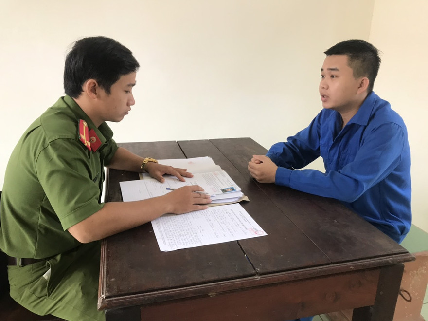 Đối tượng Trần Minh Tuấn.