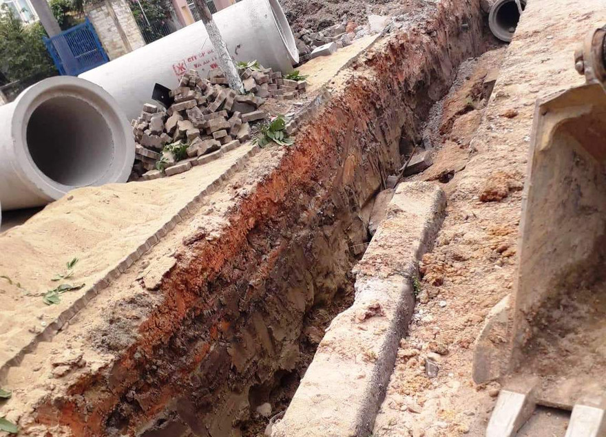 Công trường nơi nam công nhân gặp nạn tử vong