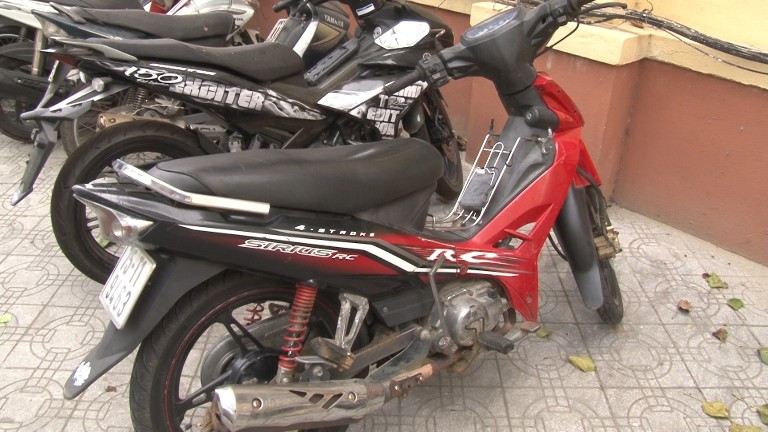 Tang vật các vụ trộm, cướp do Bảo và Nhi liên tục chiếm đoạt 