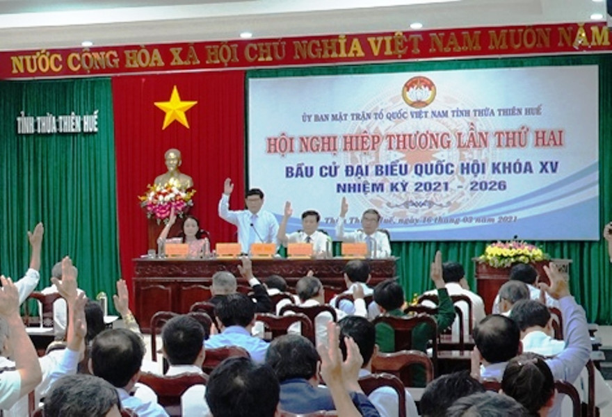 Hội nghị hiệp thương lần thứ 2 bầu cử đại biểu Quốc hội khóa XV.