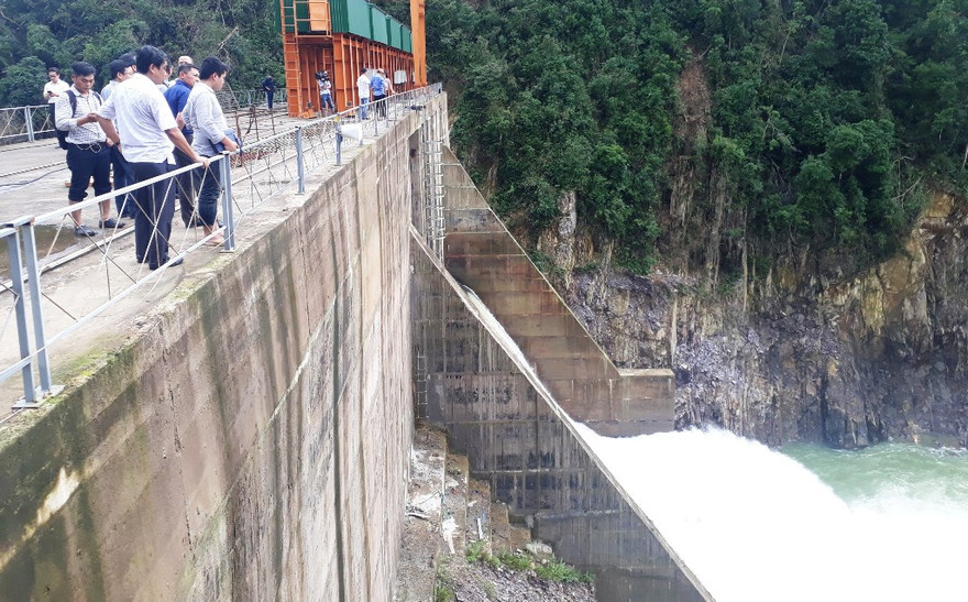 Nhiều vi phạm được phát hiện tại thủy điện Thượng Nhật.