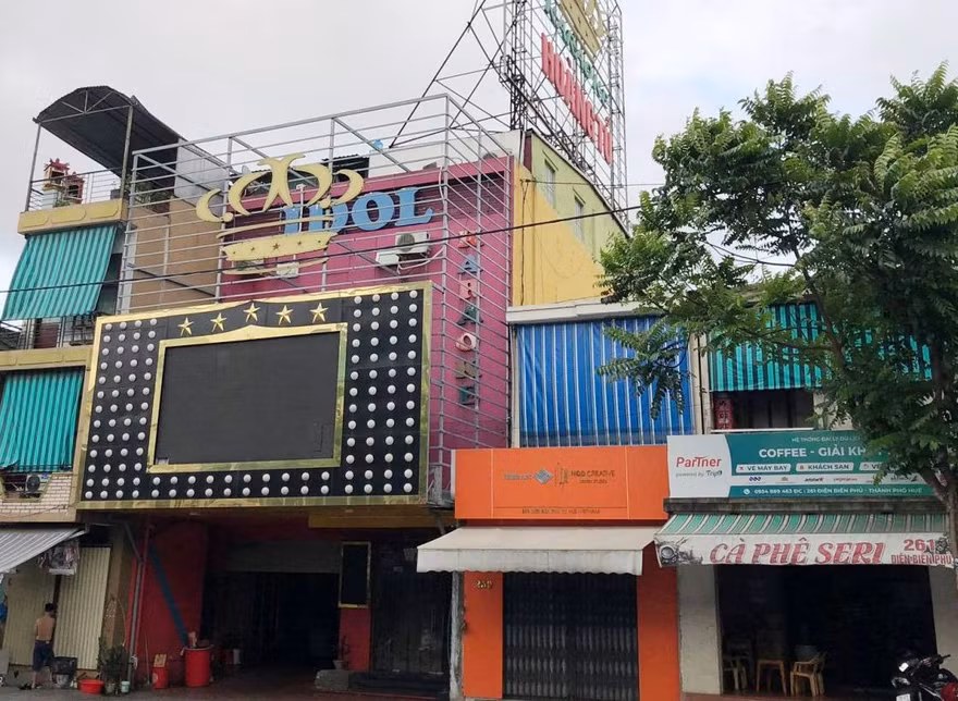 Cơ sở kinh doanh karaoke Hoàng Tử, số 257, đường Điện Biên Phủ, thành phố Huế. (ảnh: baothuathienhue.vn)