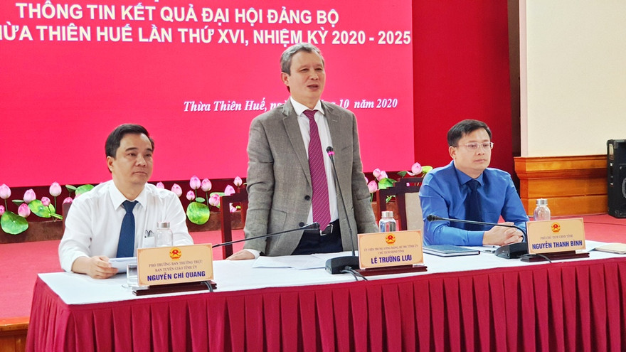 Theo ông Lê Trường Lưu, theo quy định của Trung ương, không phải sở, ngành nào cũng phải có trong cơ cấu cấp ủy (Tỉnh ủy viên).