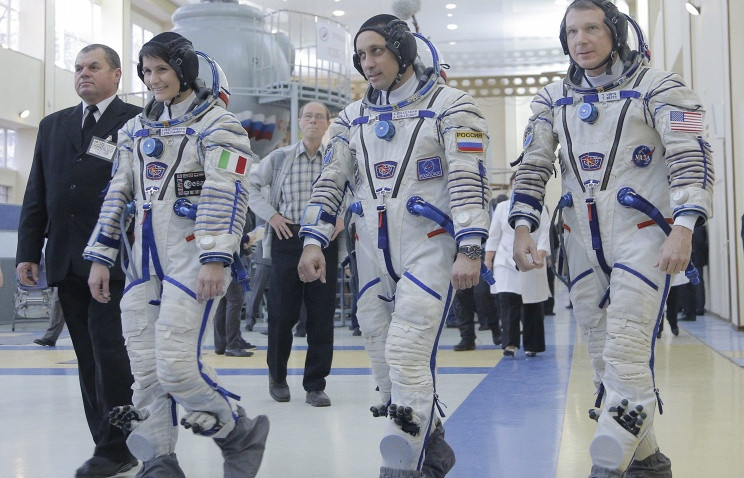 Cận cảnh tàu vũ trụ quốc tế Soyuz TMA-15M rời bệ phóng