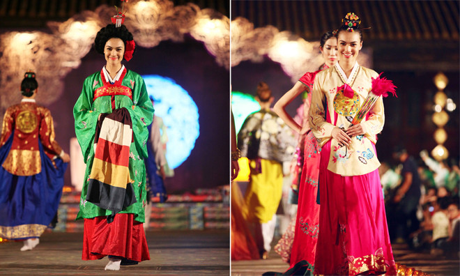 Hồng Quế xinh đẹp, dịu dàng trình diễn Hanbok