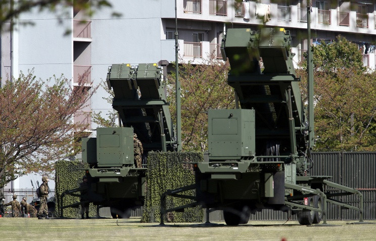 Nhật Bản thiết lập hệ thống tên lửa Patriot PAK-3 đối phó với việc Triều Tiên thử tên lửa. Ảnh: EPA