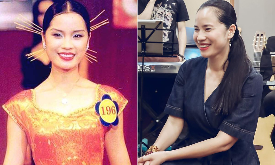 Á hậu 'đông con nhất showbiz' Ngô Thúy Hà bất ngờ tái xuất xinh đẹp ở tuổi 40