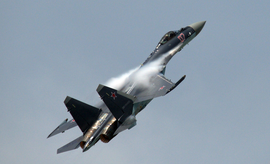 Tiêm kích Su-35S thực hiện hành trình siêu dài