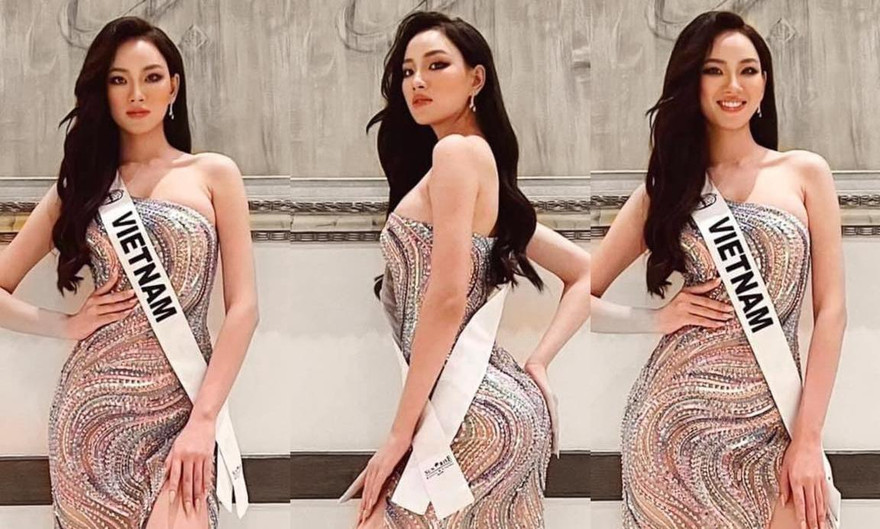 Mặc bộ váy dạ hội hiếm hoi còn sót lại, Ái Nhi khoe vóc dáng vạn người mê