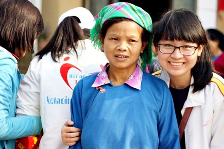 Nữ chủ tịch tuổi 16 đáng yêu của CLB tình nguyện